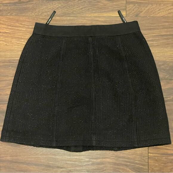 Five Plus Button Down Black Skirt Size Medium 
B2 - Picture 2 of 2